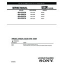 Sony KLV-32S510A, KLV-40S510A, KLV-46S510A, KLV-52S510A Service Manual