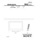 Sony KLV-32V200A Service Manual