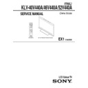 klv-40v440a, klv-46v440a, klv-52v440a service manual
