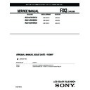 Sony KLV-40W300A, KLV-46W300A, KLV-52W300A (serv.man3) Service Manual