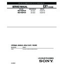 Sony KLV-40Z410A, KLV-46Z410A (serv.man2) Service Manual