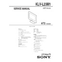 klv-l23m1 service manual