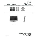 Sony KLV-S19A10T, KLV-S23A10T (serv.man2) Service Manual