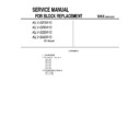 klv-s23a10, klv-s26a10, klv-s32a10, klv-s40a10 service manual
