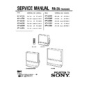 Sony KP-41T65, KP-46C65, KP-48S65, KP-53S65, KP-61S65 Service Manual