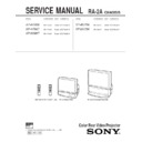 Sony KP-41T65K, KP-41T65T, KP-48V75K, KP-53S65T, KP-53V75K Service Manual