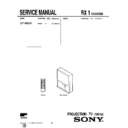 Sony KP-46S3K Service Manual