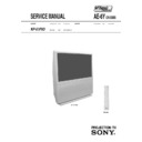 Sony KP-51PX3 Service Manual