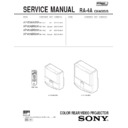 kp-53xbr300, kp-61xbr300 service manual
