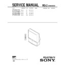Sony KP-EF61HK2, KP-EF61ME2, KP-EF61MN2, KP-EF61SN2 Service Manual