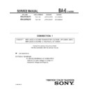 Sony KV-21FA210 (serv.man3) Service Manual