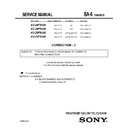 Sony KV-24FS100 (serv.man3) Service Manual