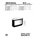 Sony KV-24WS2B Service Manual