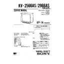 Sony KV-2566AS Service Manual