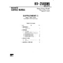 Sony KV-2566MI (serv.man2) Service Manual
