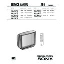 Sony KV-25K1A Service Manual