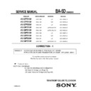 Sony KV-27FS100 (serv.man2) Service Manual