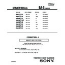 Sony KV-27FV16 (serv.man3) Service Manual