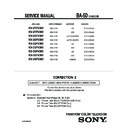 Sony KV-27FV300 (serv.man3) Service Manual