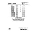 Sony KV-27V40 (serv.man2) Service Manual