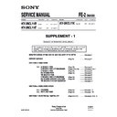 Sony KV-28CL11B (serv.man2) Service Manual