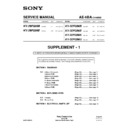 Sony KV-28FQ86B (serv.man2) Service Manual