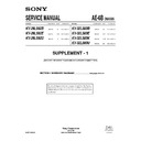 Sony KV-28LS60B (serv.man2) Service Manual