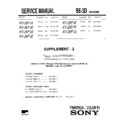 Sony KV-29F1A (serv.man3) Service Manual