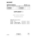 Sony KV-29FQ75A (serv.man2) Service Manual