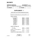 Sony KV-29FQ85E (serv.man2) Service Manual