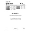 Sony KV-32FQ80B (serv.man2) Service Manual