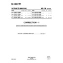 Sony KV-32HQ100B (serv.man3) Service Manual