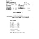Sony KV-32WS4A (serv.man2) Service Manual