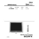 Sony KV-34XBR800 (serv.man2) Service Manual