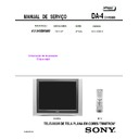 Sony KV-34XBR800 Service Manual
