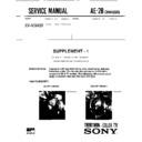 Sony KV-A2943B (serv.man2) Service Manual