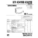 kv-a3410b service manual