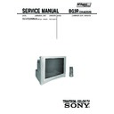 Sony KV-AR25M50A Service Manual