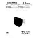 Sony KV-B2931A Service Manual