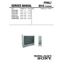 Sony KV-BZ21M80 (serv.man2) Service Manual