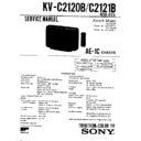 kv-c2120b service manual