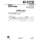 kv-c27td (serv.man2) service manual