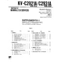 kv-c2921a service manual