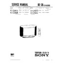 Sony KV-C2980B Service Manual