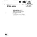 kv-dx2112u service manual