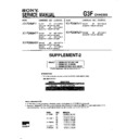 Sony KV-F29MF1 (serv.man3) Service Manual