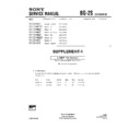 Sony KV-G14F2 (serv.man2) Service Manual
