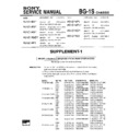 Sony KV-G14M1 (serv.man2) Service Manual