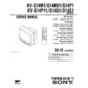 Sony KV-G14M1 Service Manual