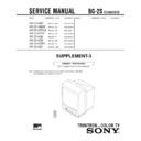 Sony KV-G14M2 (serv.man4) Service Manual